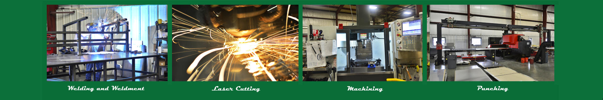 Laser Cutting Machining Punching Welding and Weldment